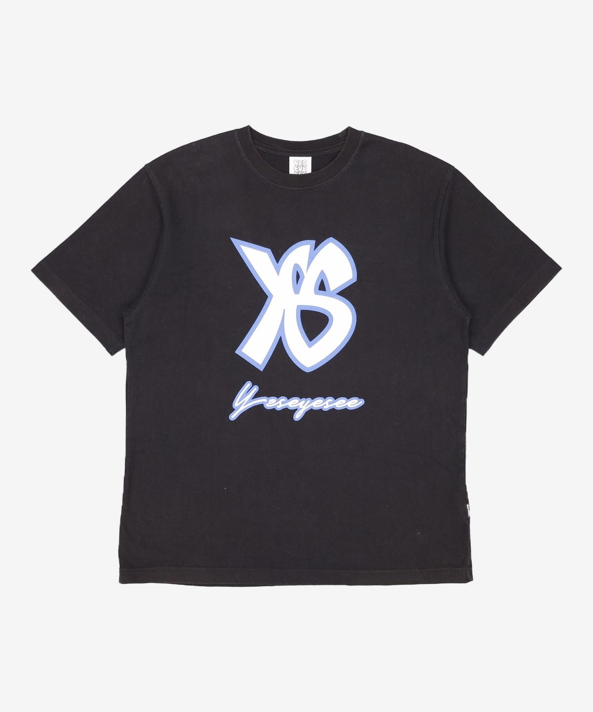 예스아이씨(YESEYESEE) ST Logo Tee Black M