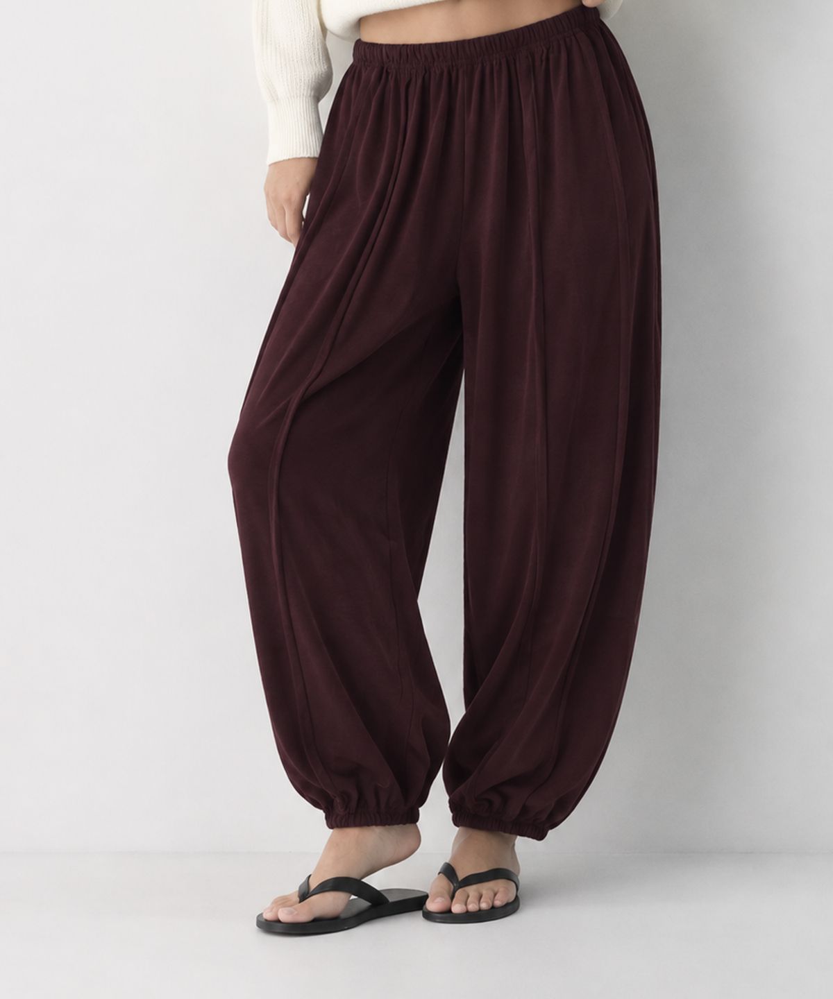 모아(MOAA) Soft Drape Harem Pants 5 color