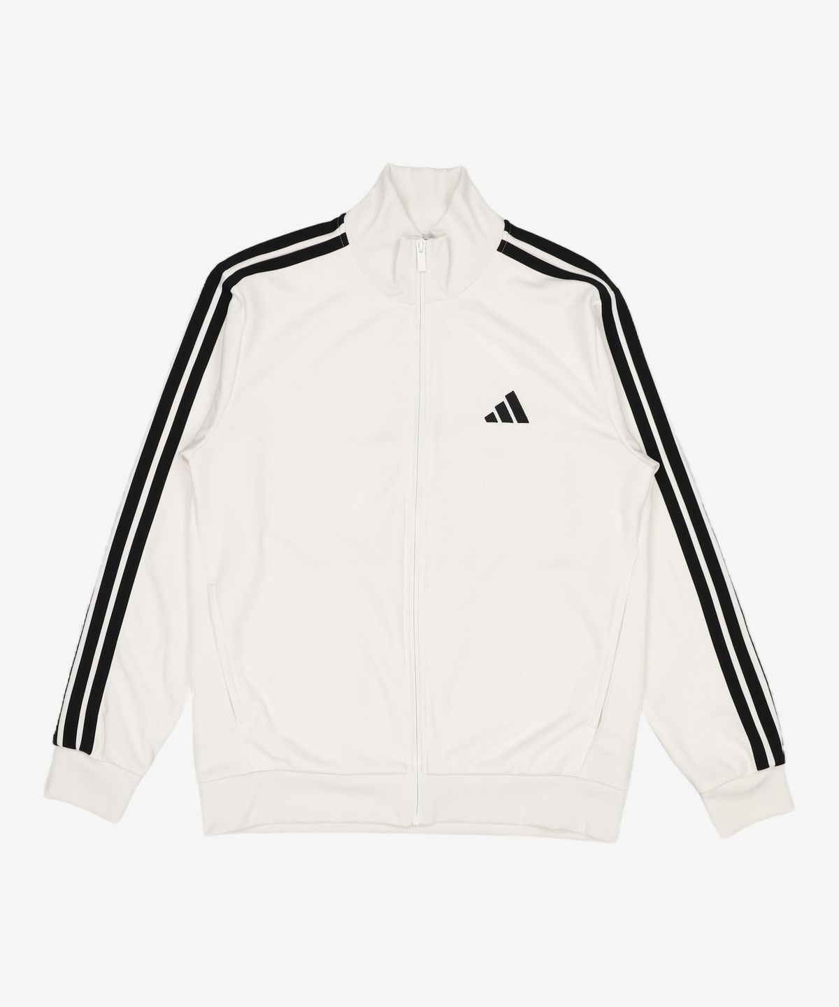 아디다스(ADIDAS) 3-스트라이프 레귤러 핏 더블 니트 트랙탑 KR6431 L