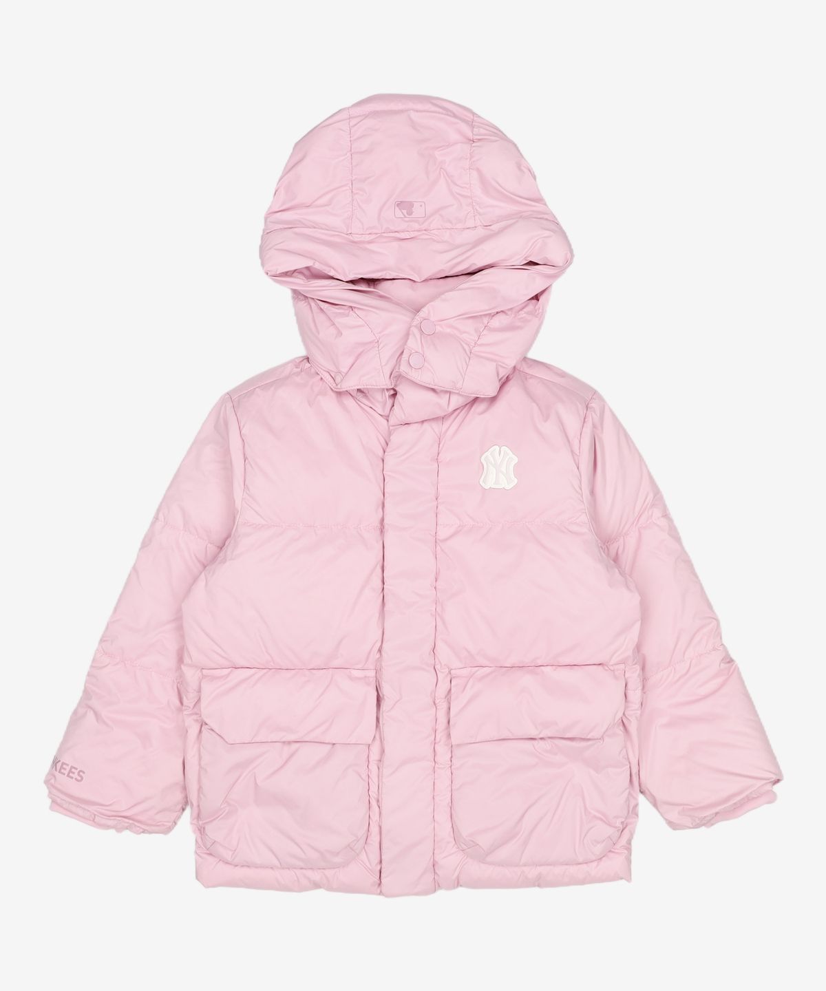엠엘비 키즈(MLB KIDS) 에어 데일리 숏패딩 NY (Pink) 120
