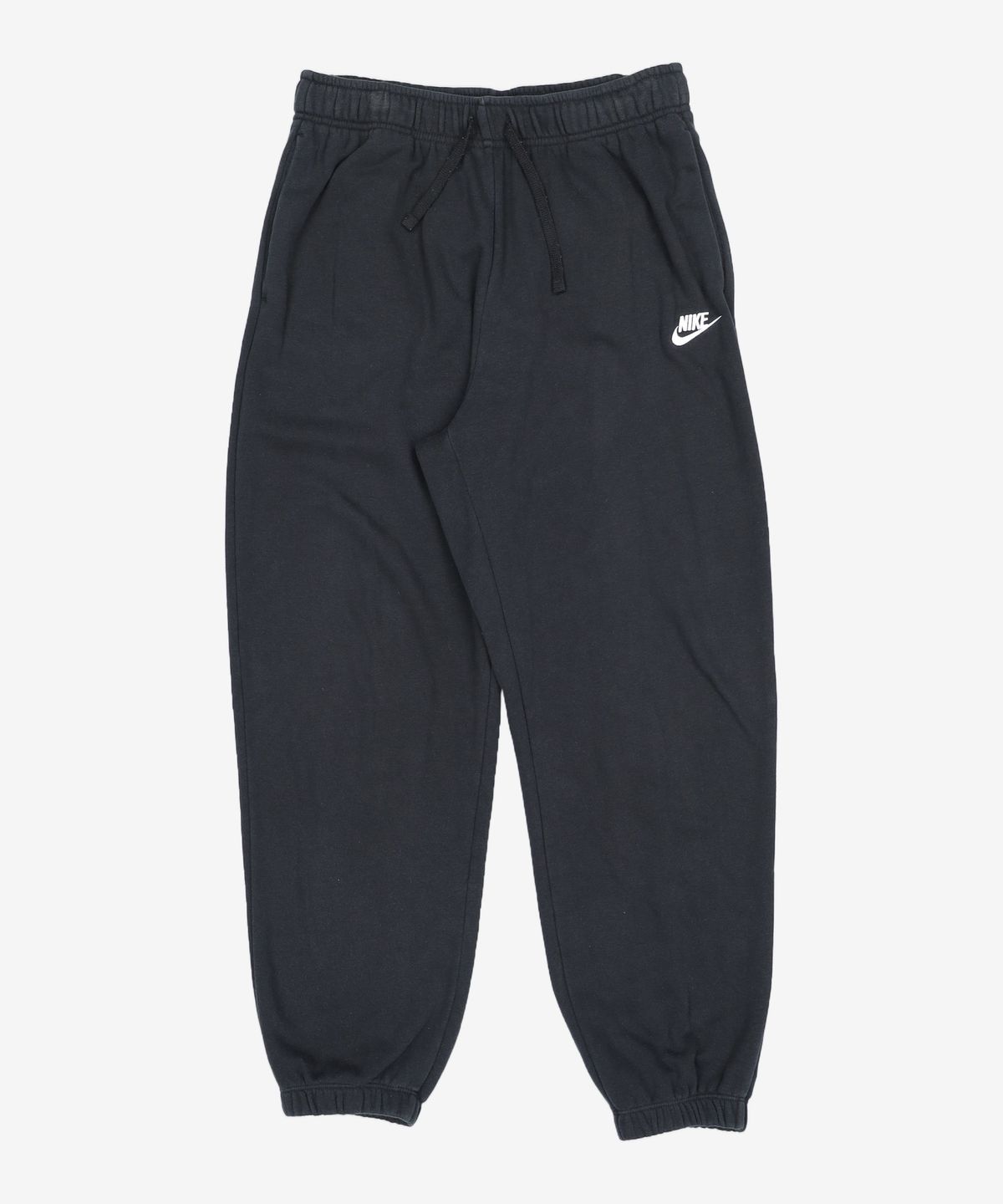 나이키(NIKE) 스포츠웨어 클럽 플리스 미드라이즈 오버사이즈 스웨트팬츠 W - 블랙:화이트 / DQ5801-010 M