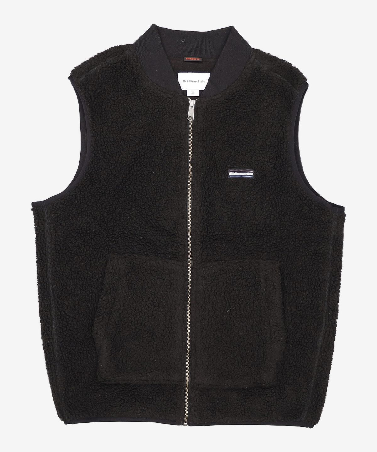디스이즈네버댓(THISISNEVERTHAT) Sherpa Fleece Vest Black M