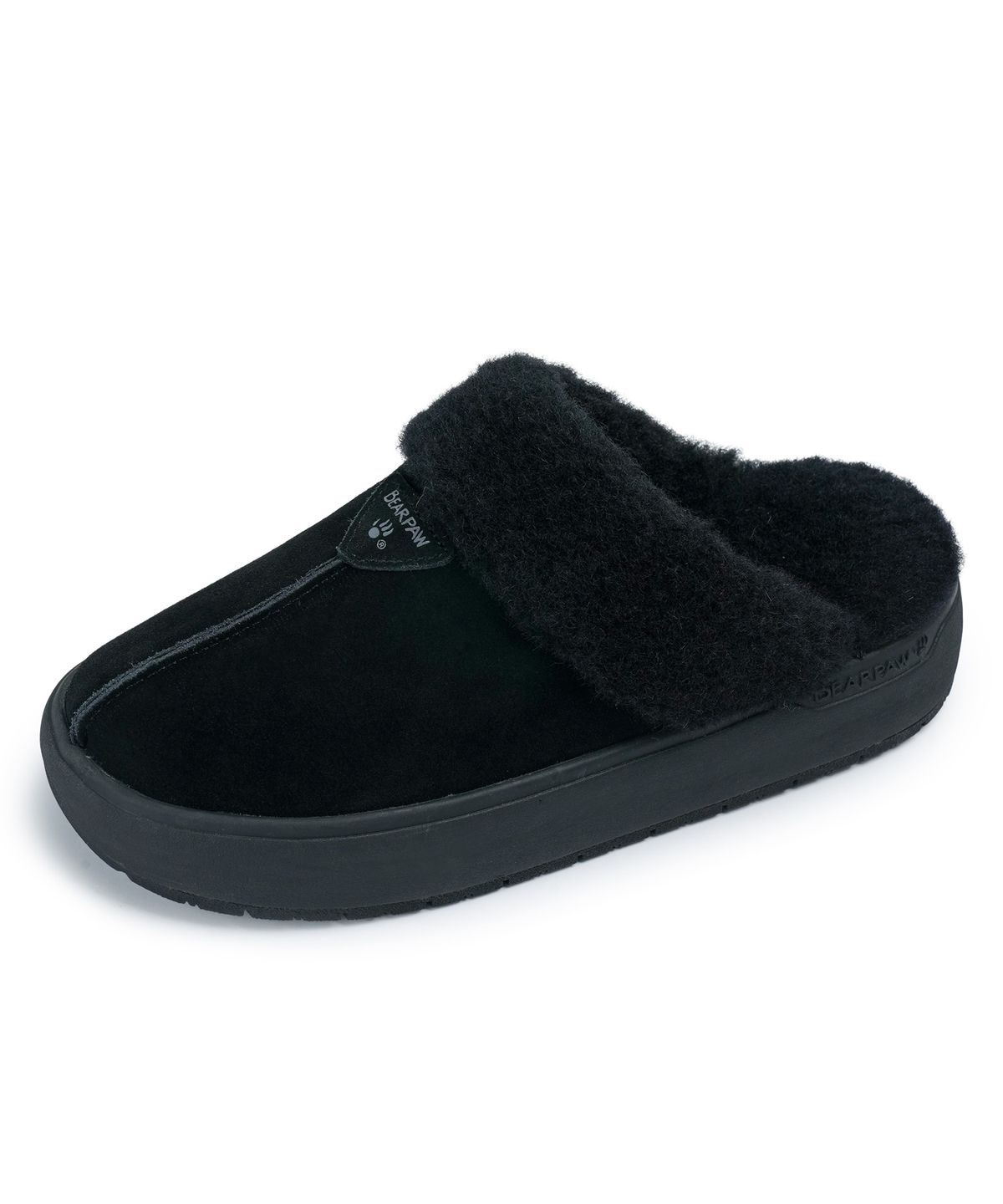 베어파우(BEARPAW) NERIAH 양털슬리퍼 블랙 (K2936001RD-W)