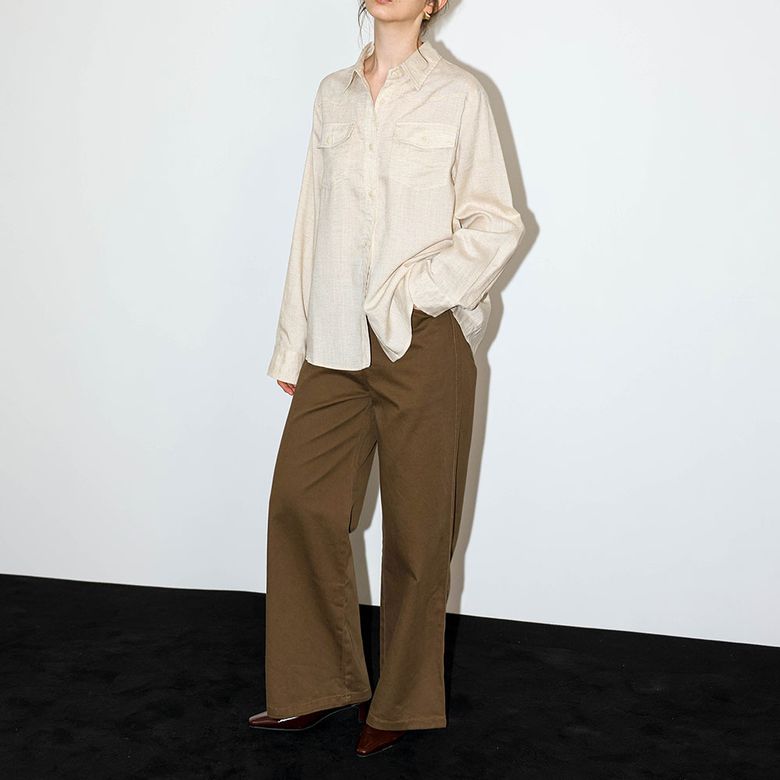WD_Relaxed straight pants