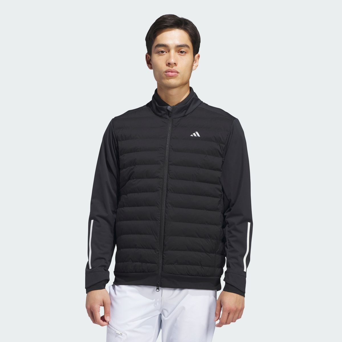 아디다스 골프(ADIDAS GOLF) 프리마로프트 하이브리드 풀 지퍼 재킷 KZ2092
