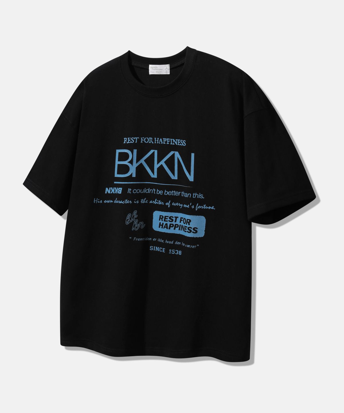 바켄(BAKKEN) [MEN] 시그니처 로고 반팔티셔츠 BK3957 (3COLOR)
