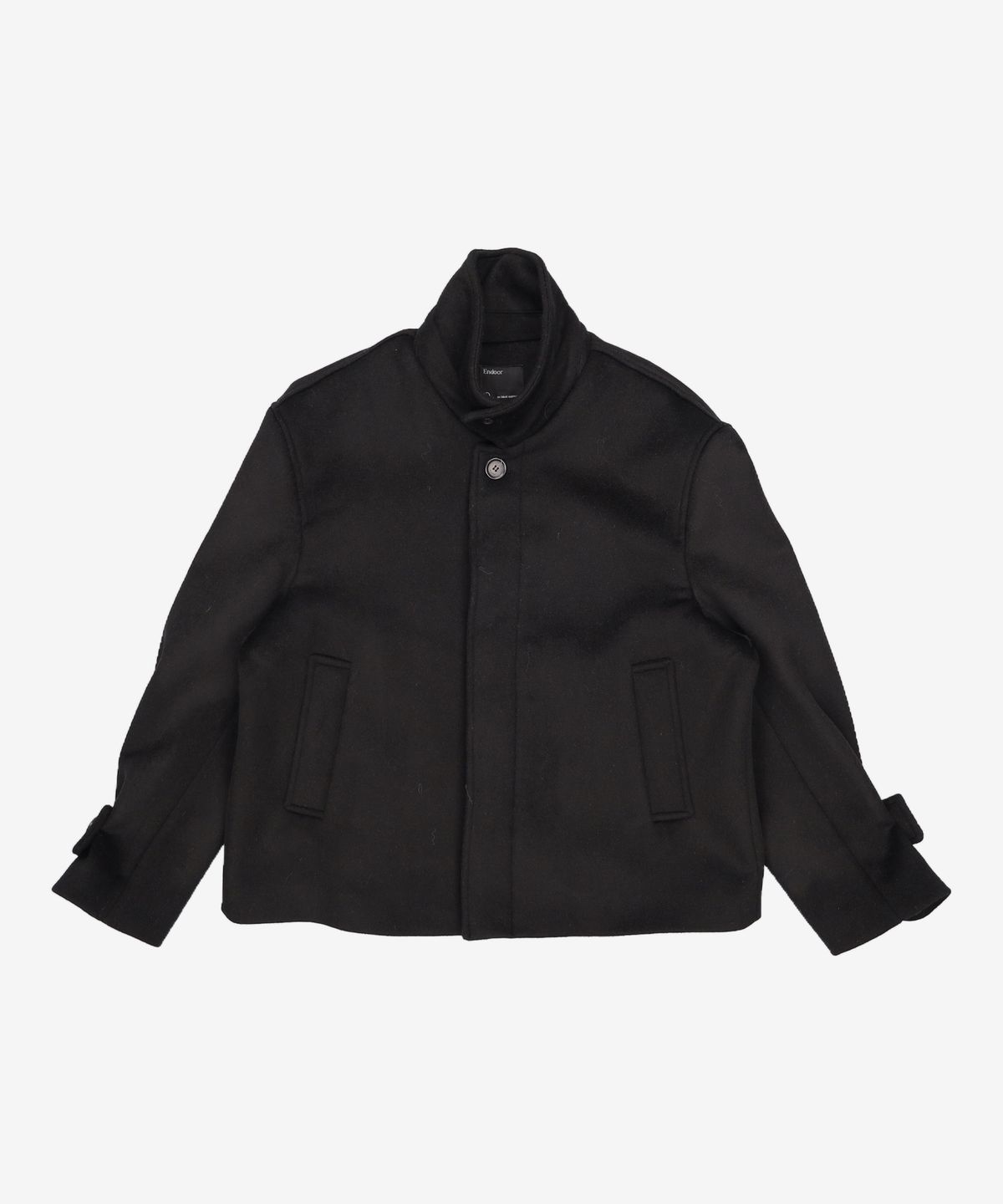 엔도어(ENDOOR) Short mac coat (black) 1