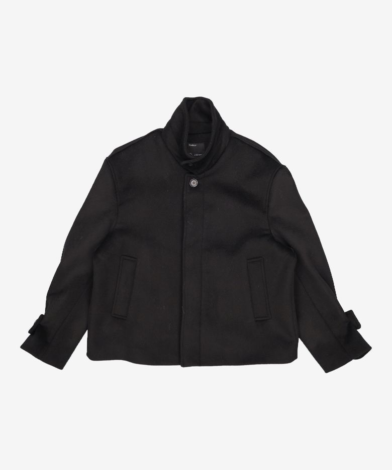 Short mac coat (black) 1