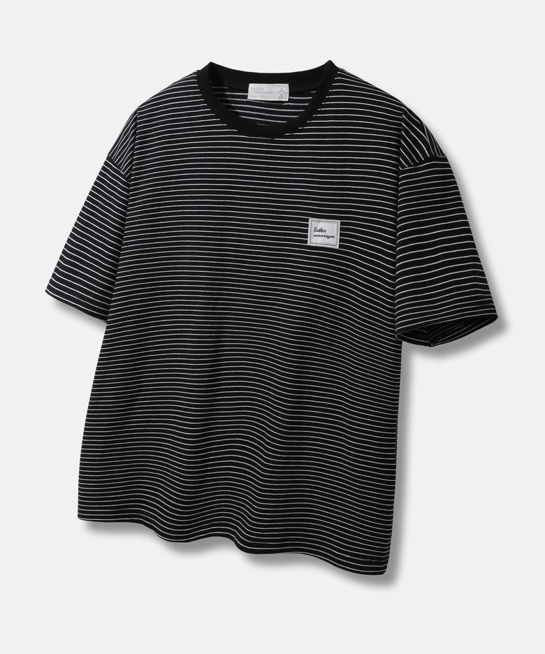 [MEN] 스트라이프 반팔티셔츠 BK3958 (2 COLOR)