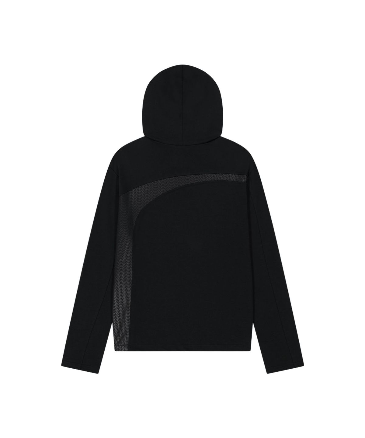 누녹(NUNOK) [ BASE DIVISION ] TENSION-TRAIL HOODED (BLACK)