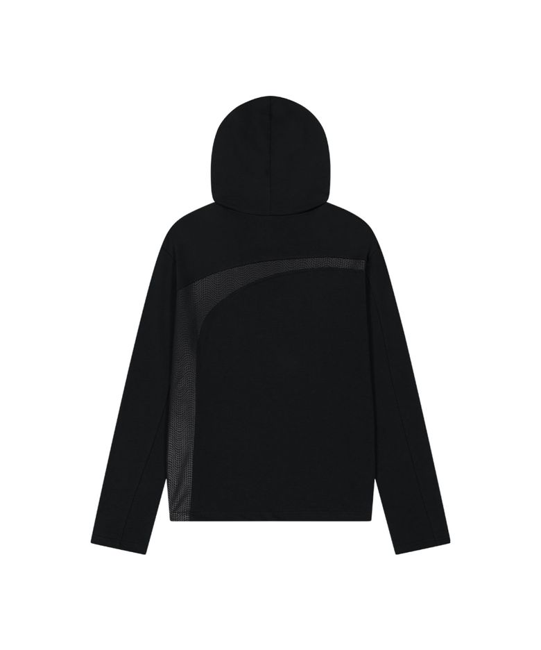 [ BASE DIVISION ] TENSION-TRAIL HOODED (BLACK)