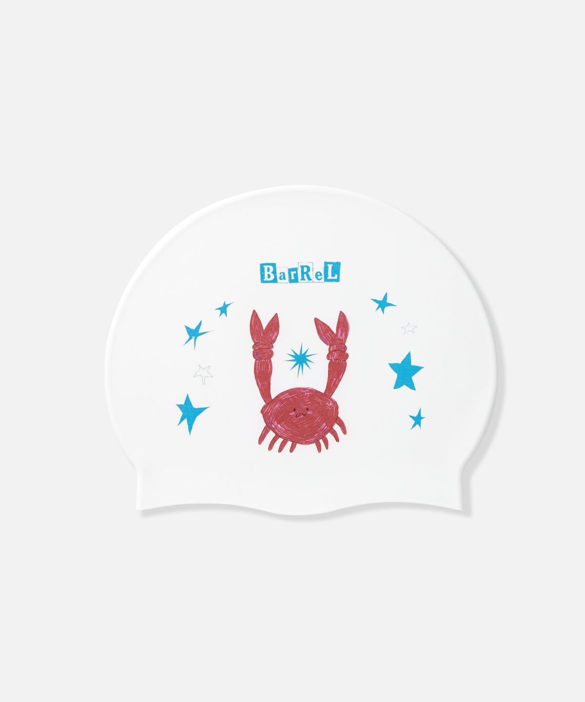 배럴(BARREL) 꽃게 실리콘 스윔 캡 화이트 (B6SUASC148WHT)