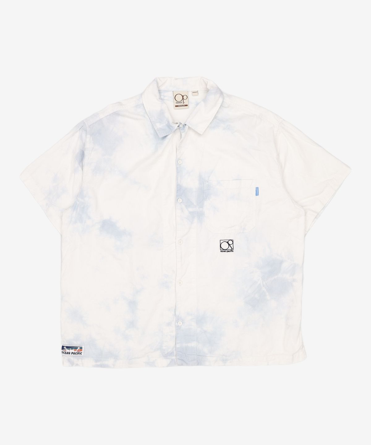 오션퍼시픽(OCEANPACIFIC) BLEACHED CORDUROY SHORT SLEEVE SHIRT [2 COLOR] M