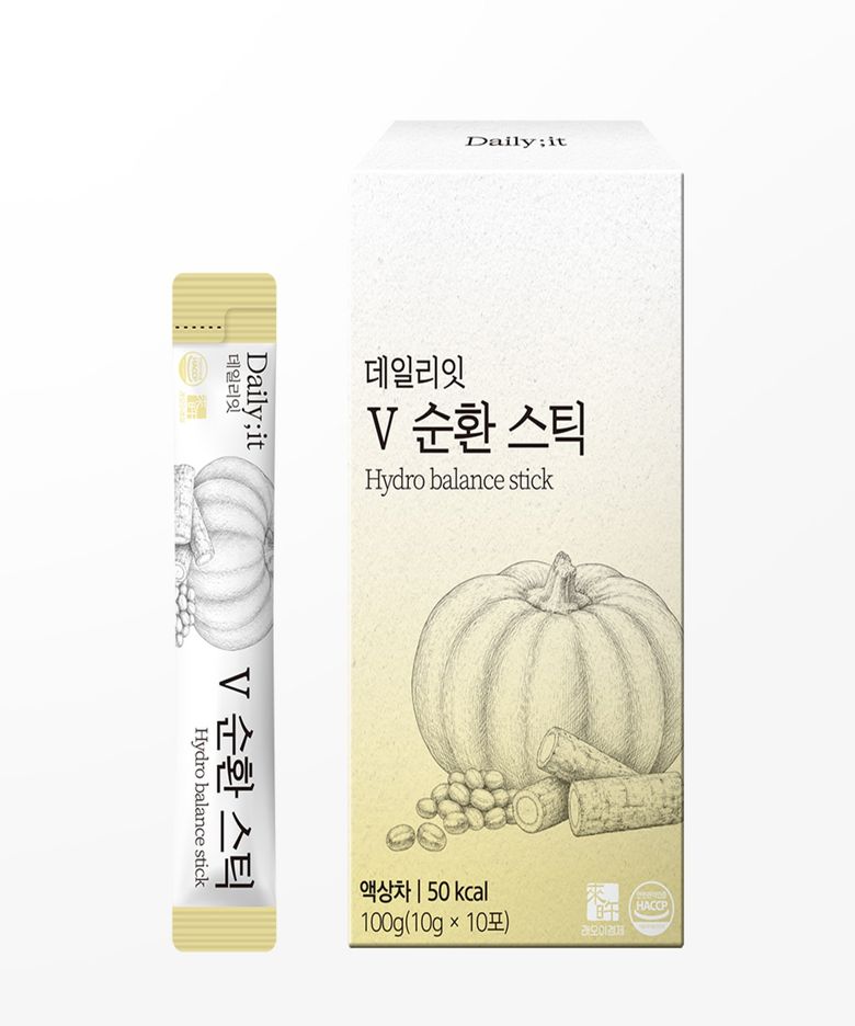 데일리잇 V 순환 스틱 팥호박차 옥수수수염차 돼지감자 1박스