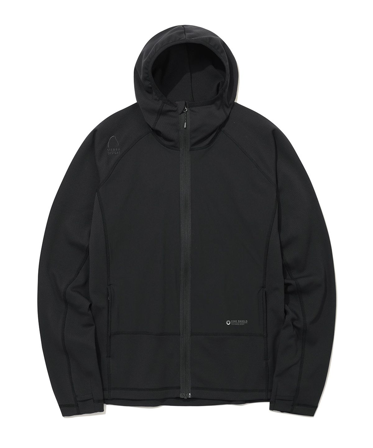 시에라디자인(SIERRA DESIGNS) W) 매더스 델타픽 코어쉴드 후드 집업 자켓 BLACK
