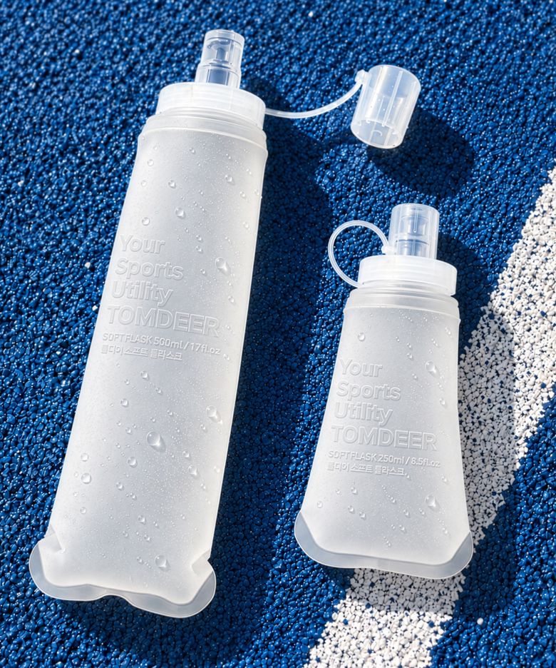 퓨어 러닝 스포츠 물병 소프트플라스크 500ml