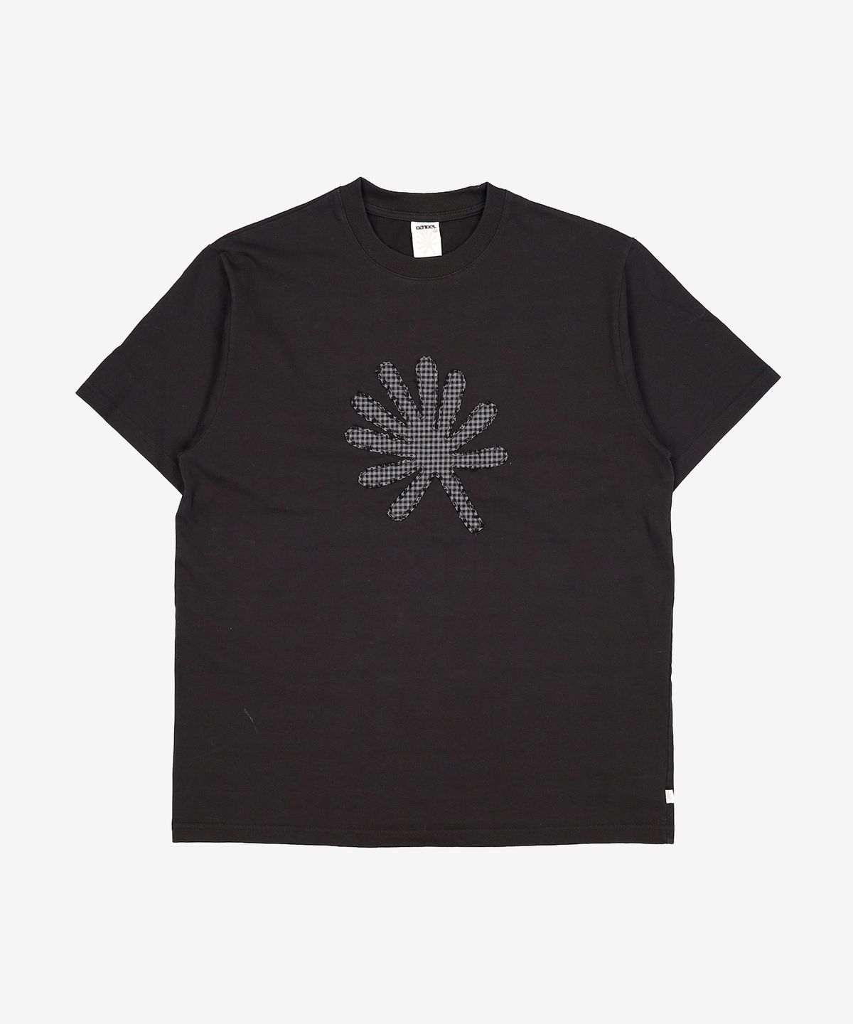단델(DANDEL) DD symbol applique tee (BLACK) 1