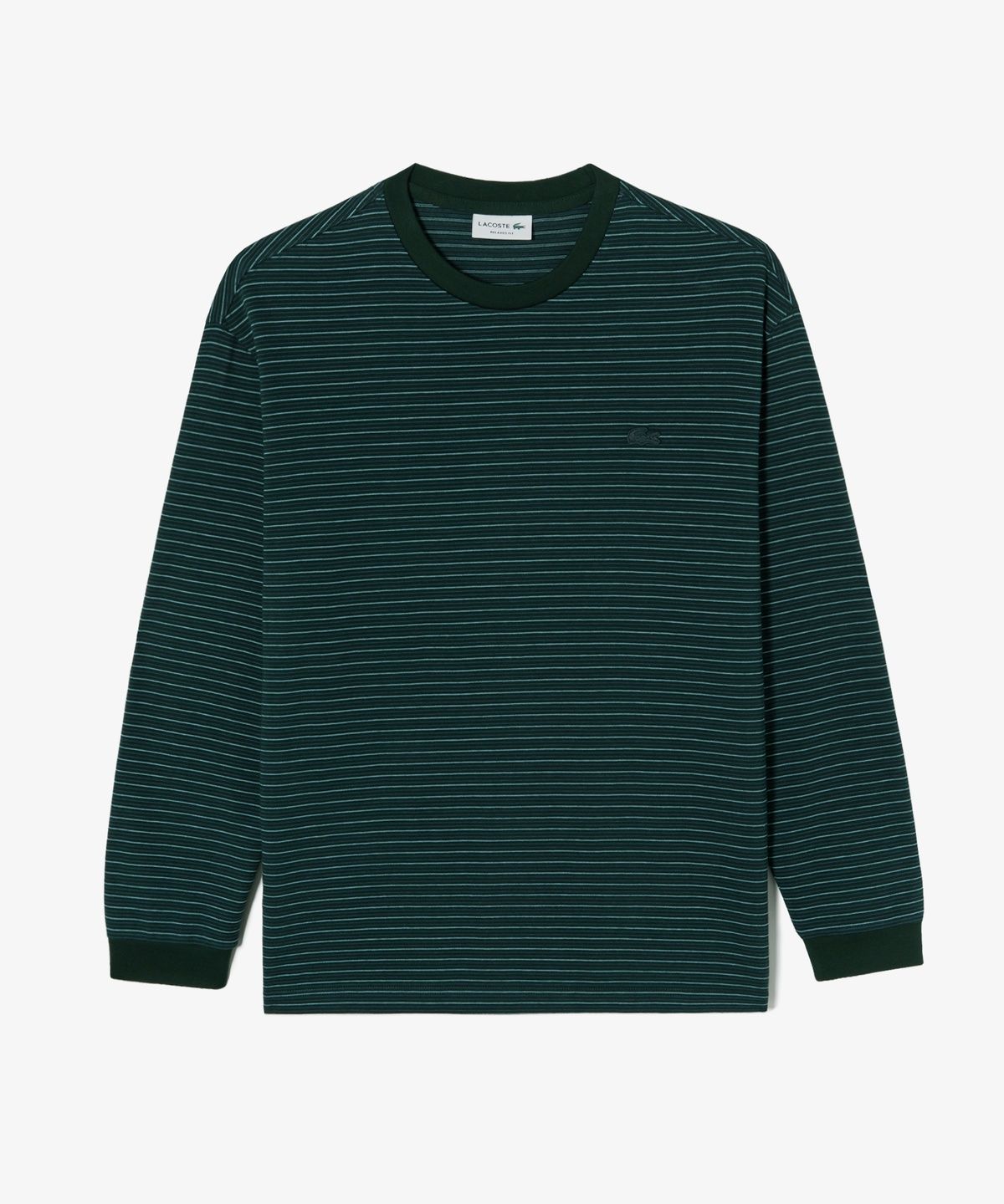 라코스테(LACOSTE) 남성 멀티 스트라이프 긴팔 티셔츠 TH467E-56N YZP