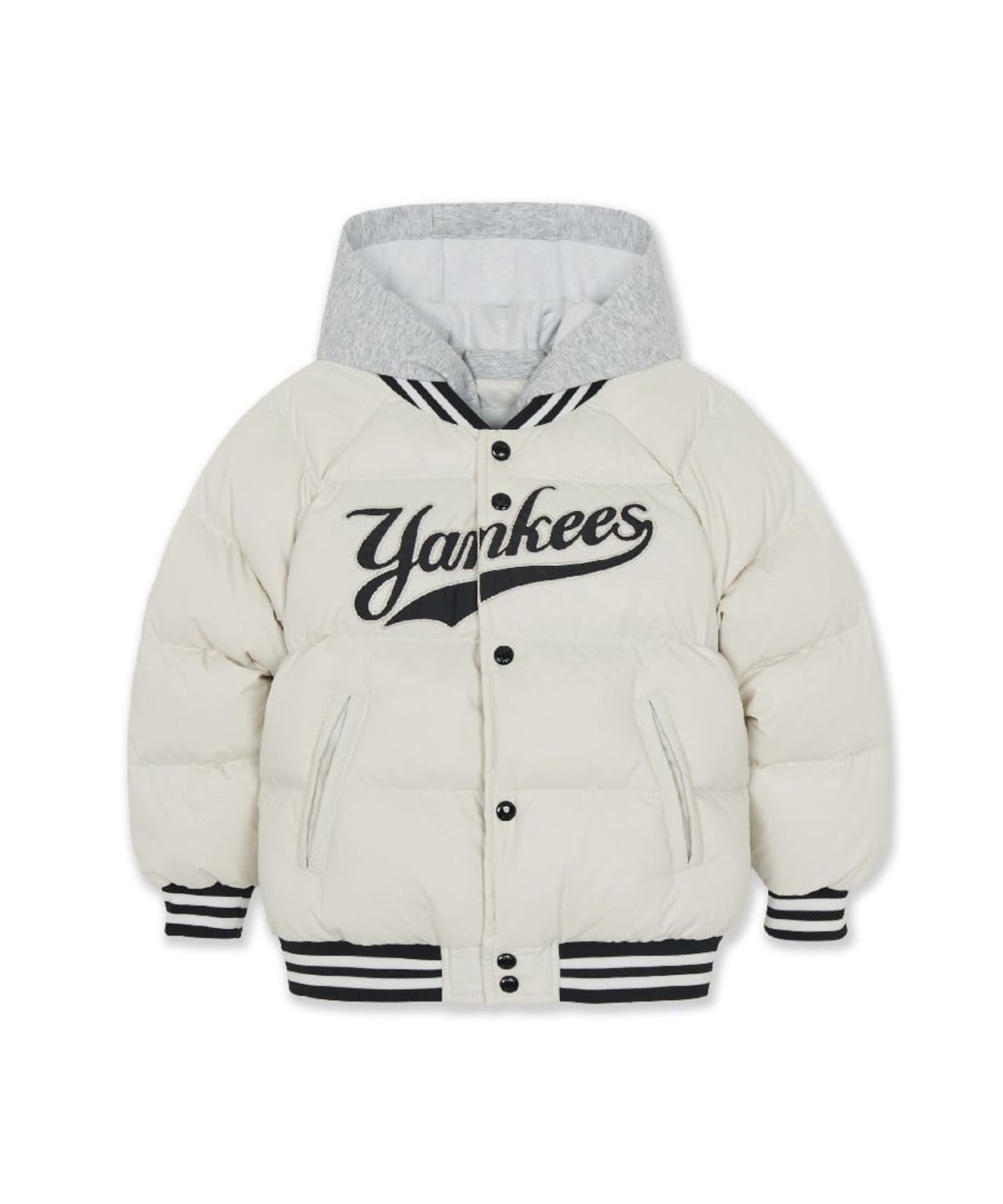엠엘비 키즈(MLB KIDS) 스포티브 시그니처 유로피안덕 중경량 다운 NY (D.Cream)