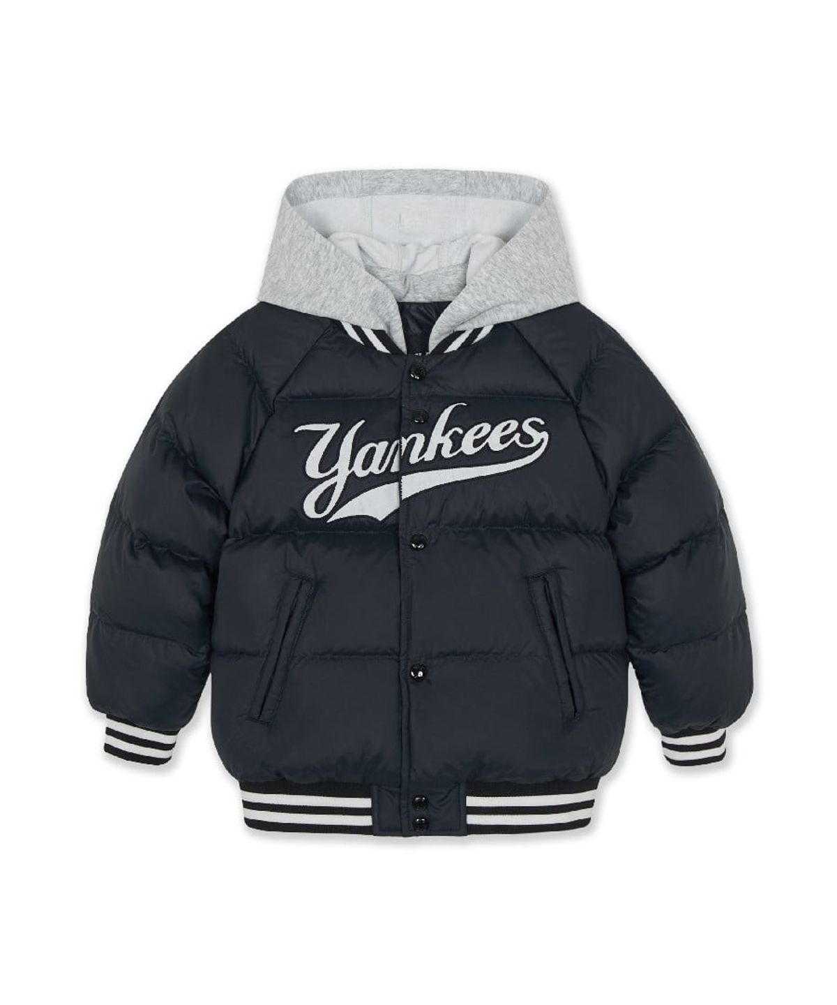 엠엘비 키즈(MLB KIDS) 스포티브 시그니처 유로피안덕 중경량 다운 NY (Black)