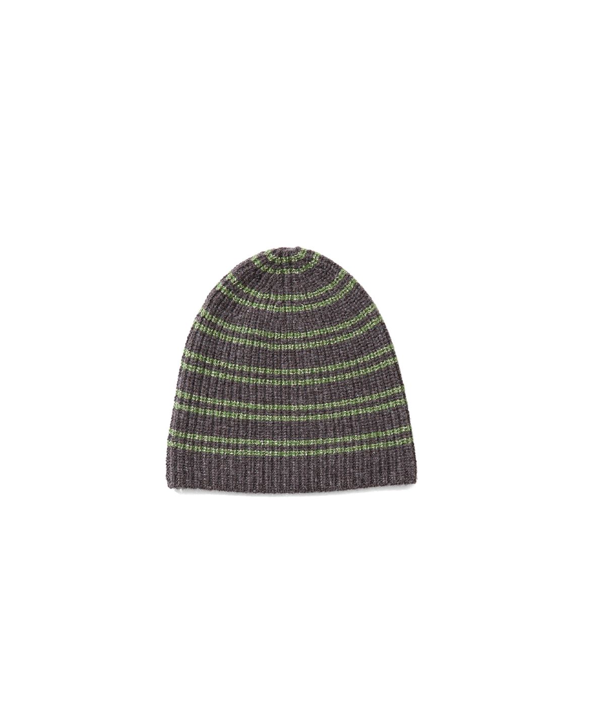홀리선(HORLISUN) Haven Border Knit Beanie Matcha
