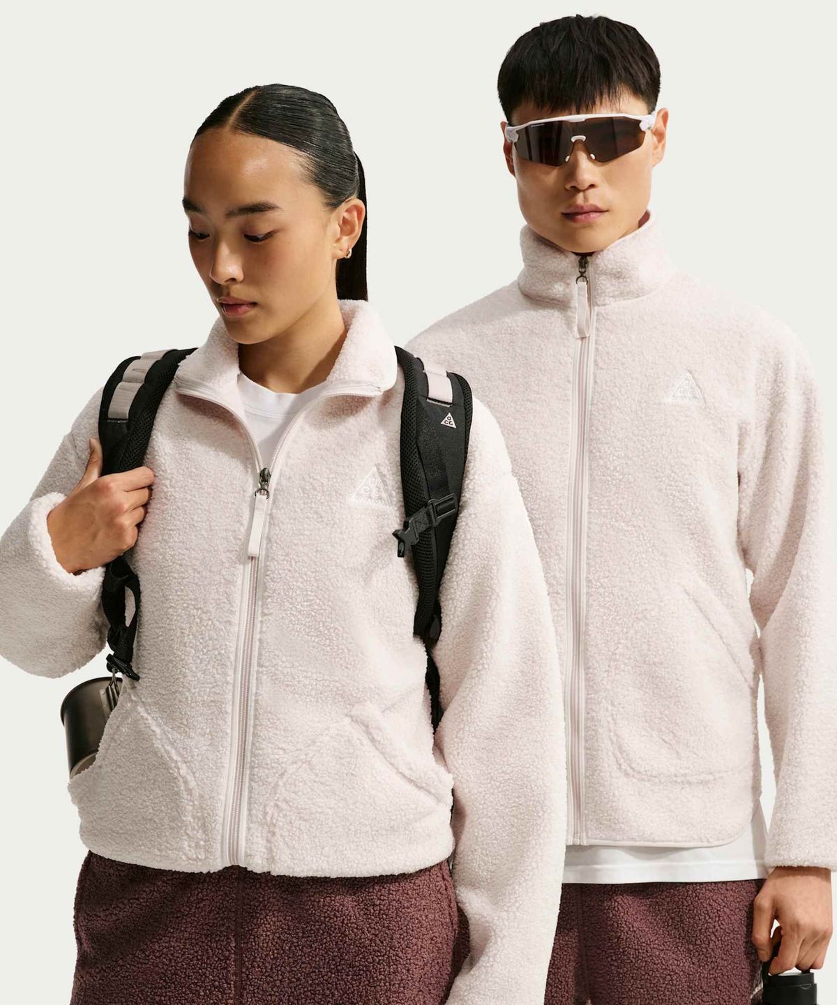나이키(NIKE) ACG 맨즈 베스트 프렌드 풀집 재킷 M - 라이트 오어우드 브라운:서밋 화이트 / IM4217-104