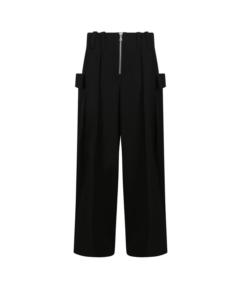 Titane Front Zip Tailored Pants