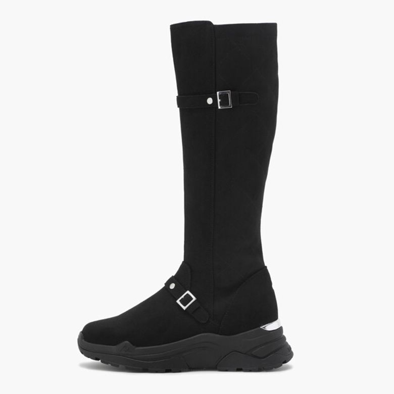BIRKIE BUCKLE LONG BOOTS (벌키 버클 롱부츠) _BLCK GR322LSH92