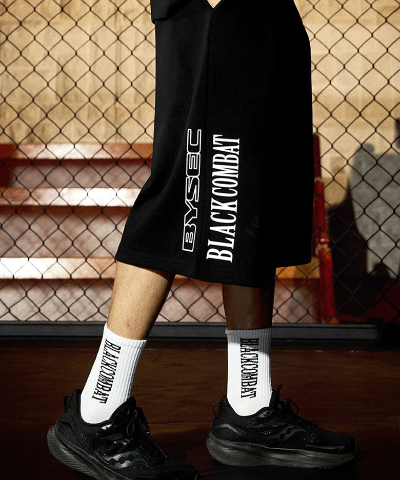 [BYSEC X BLACKCOMBAT] BLACKCUP BERMUDA PANTS