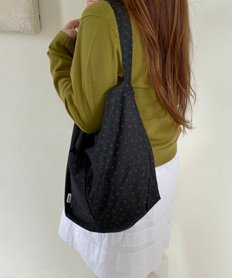 Momo Eco Bag_Dot Blue