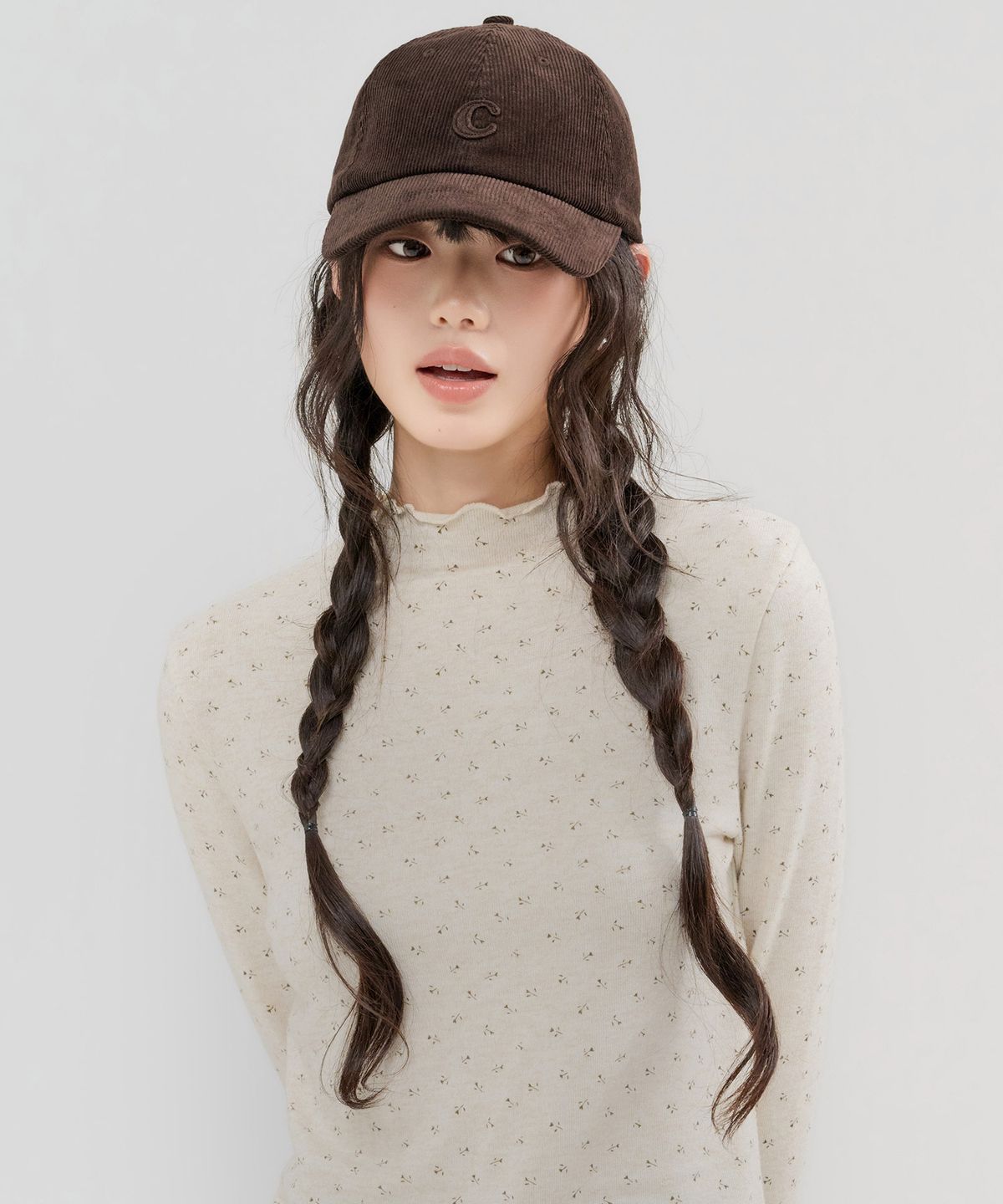 체이스컬트(CHASECULT) 공용 코듀로이 볼캡-FHRK8802A08