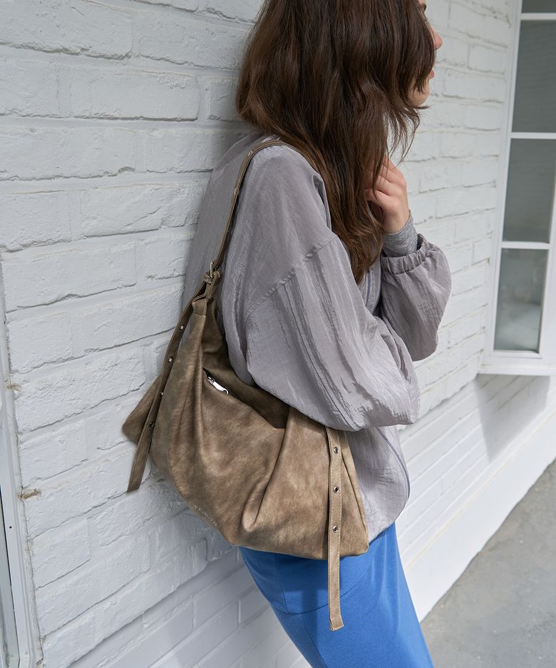 Cleo Shoulder Bag_Dusty Brown