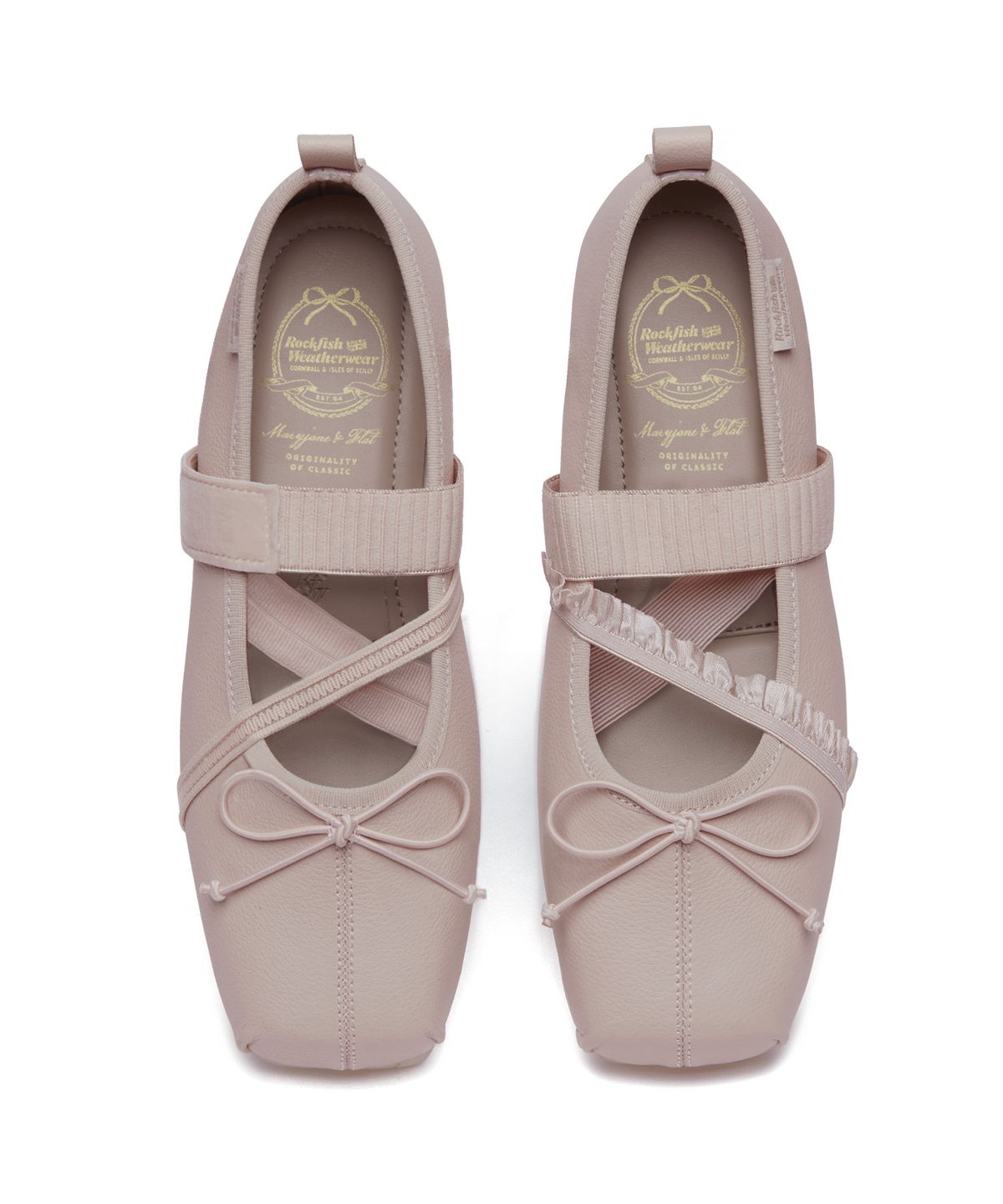 락피쉬웨더웨어(ROCKFISH WEATHERWEAR) BANDING BALLET FLATS(LEATHER) - 4 colors