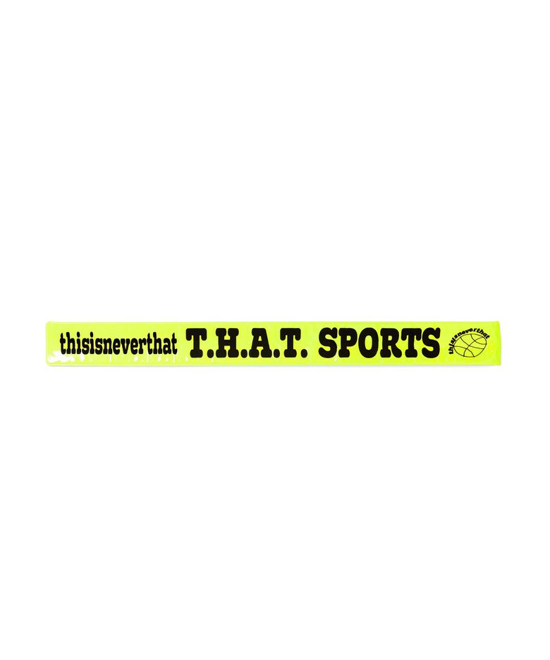 T.H.A.T. SPORTS Reflective Snap Band Neon Yellow