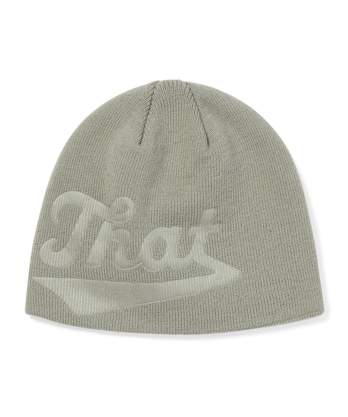 디스이즈네버댓(THISISNEVERTHAT) Debossed That No Cuff Beanie Light Sage
