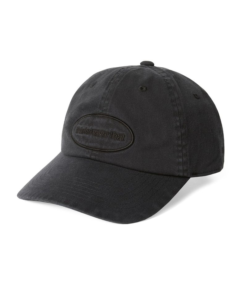 Overdyed E/T-Logo Cap Black