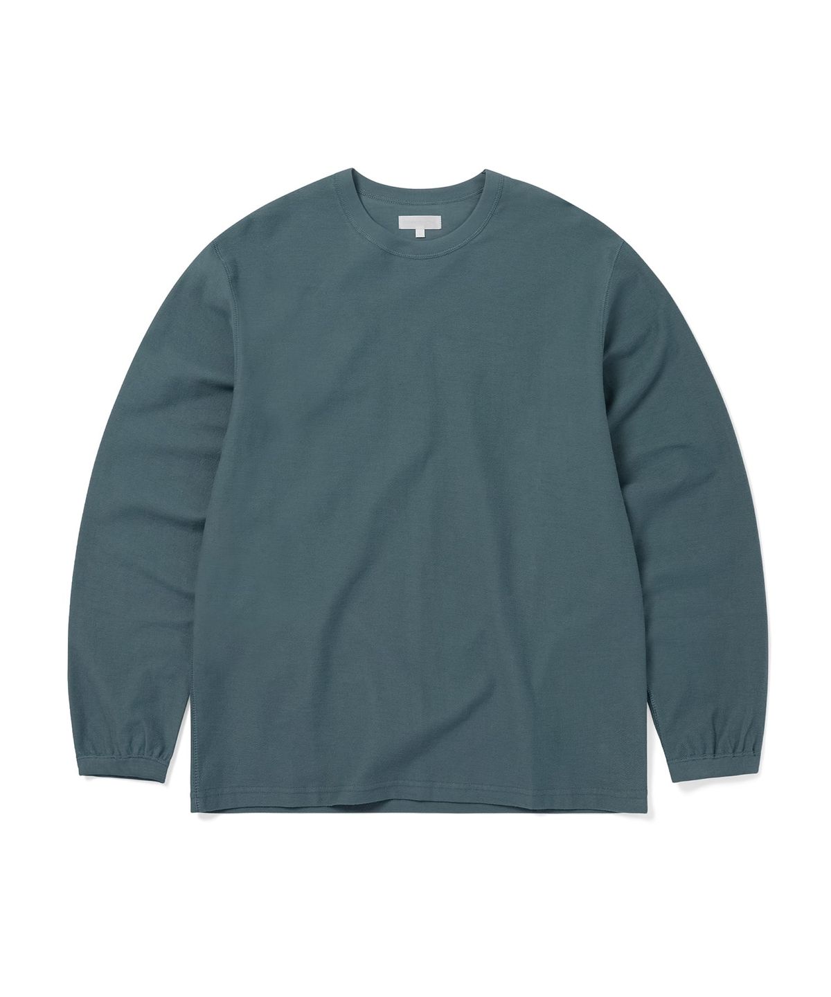 디스이즈네버댓(THISISNEVERTHAT) Applique Reverse L/S Tee Teal