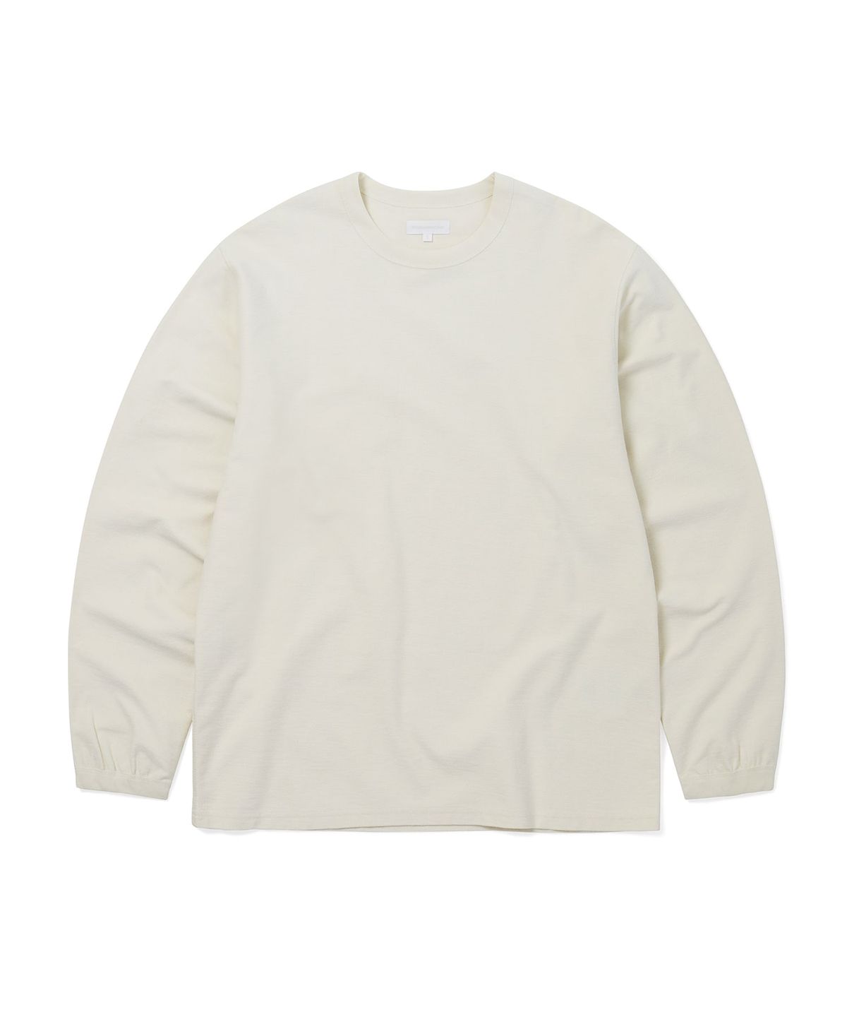 디스이즈네버댓(THISISNEVERTHAT) Applique Reverse L/S Tee Natural