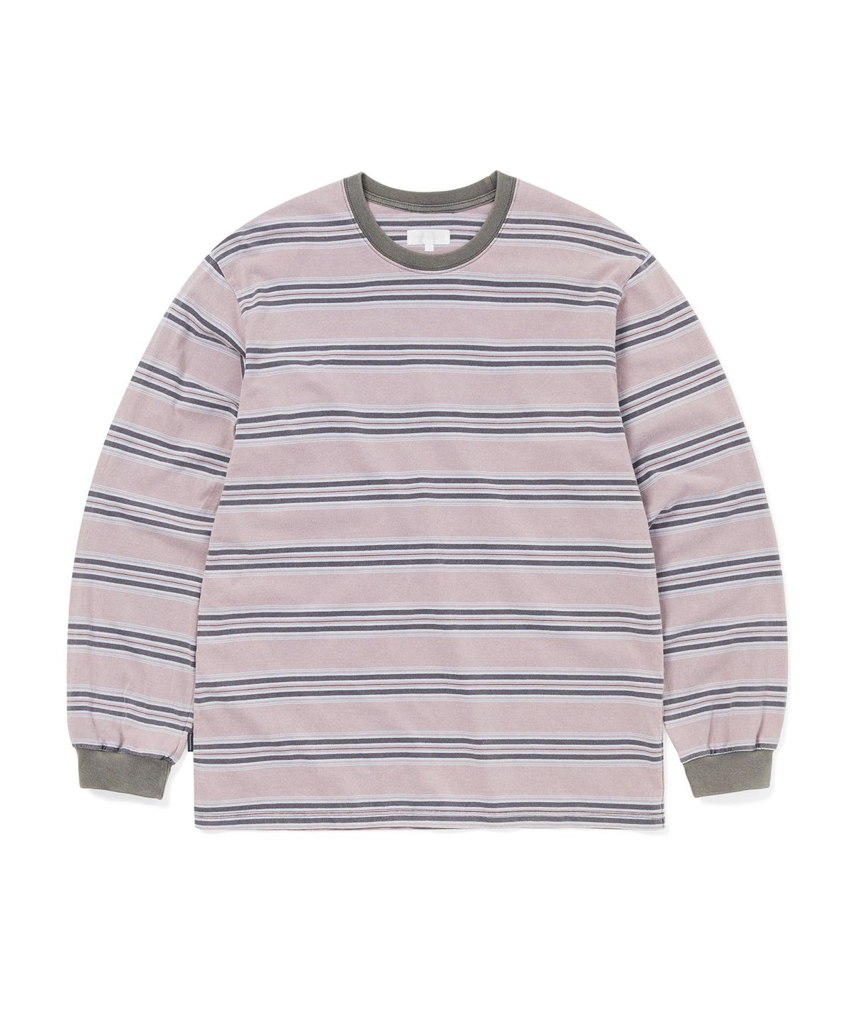 디스이즈네버댓(THISISNEVERTHAT) Striped L/S Tee Purple