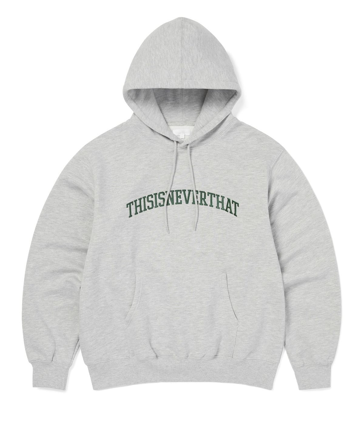 디스이즈네버댓(THISISNEVERTHAT) Arch-Logo Hoodie Heather Grey