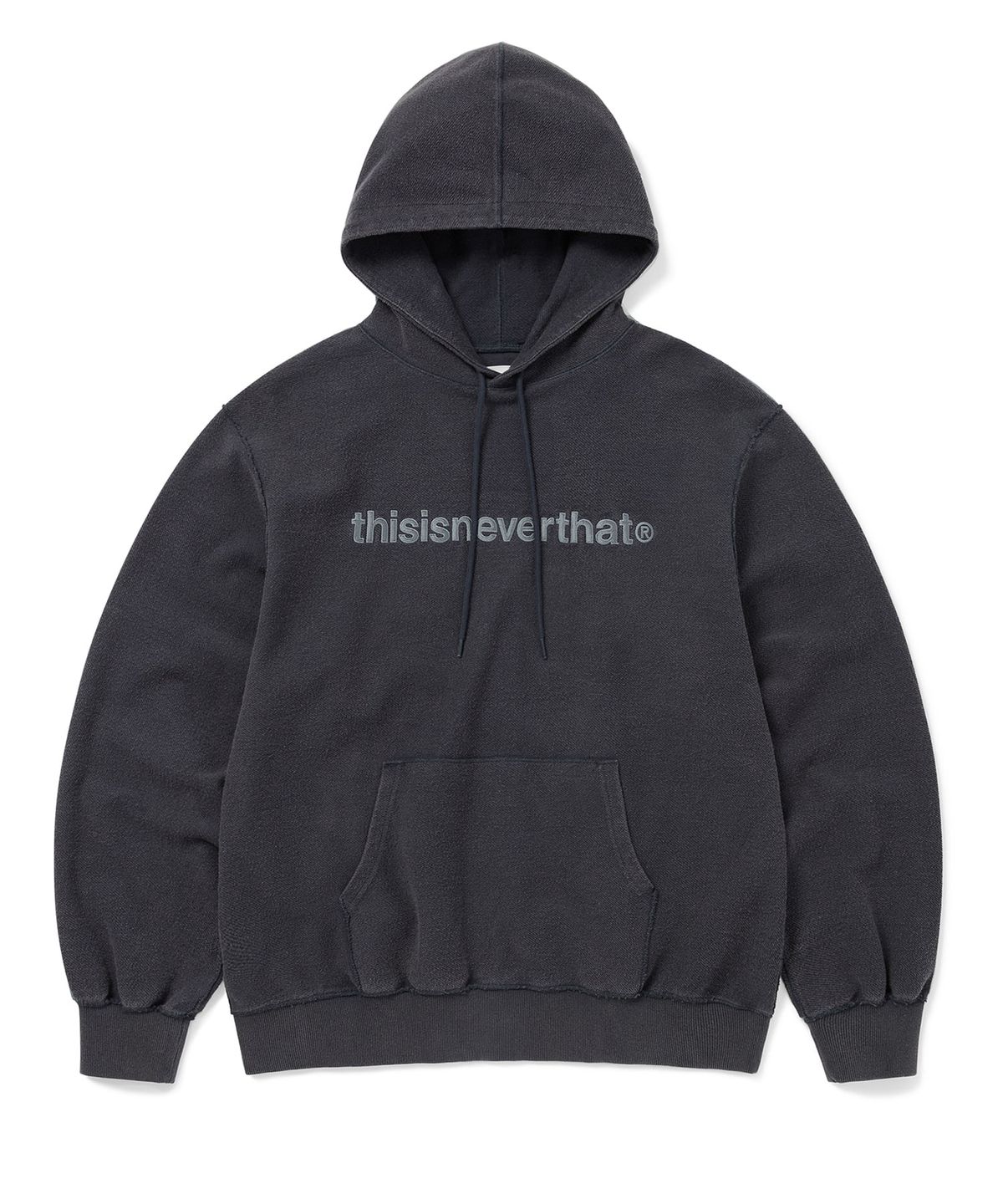 디스이즈네버댓(THISISNEVERTHAT) T-Logo Hoodie Faded Navy