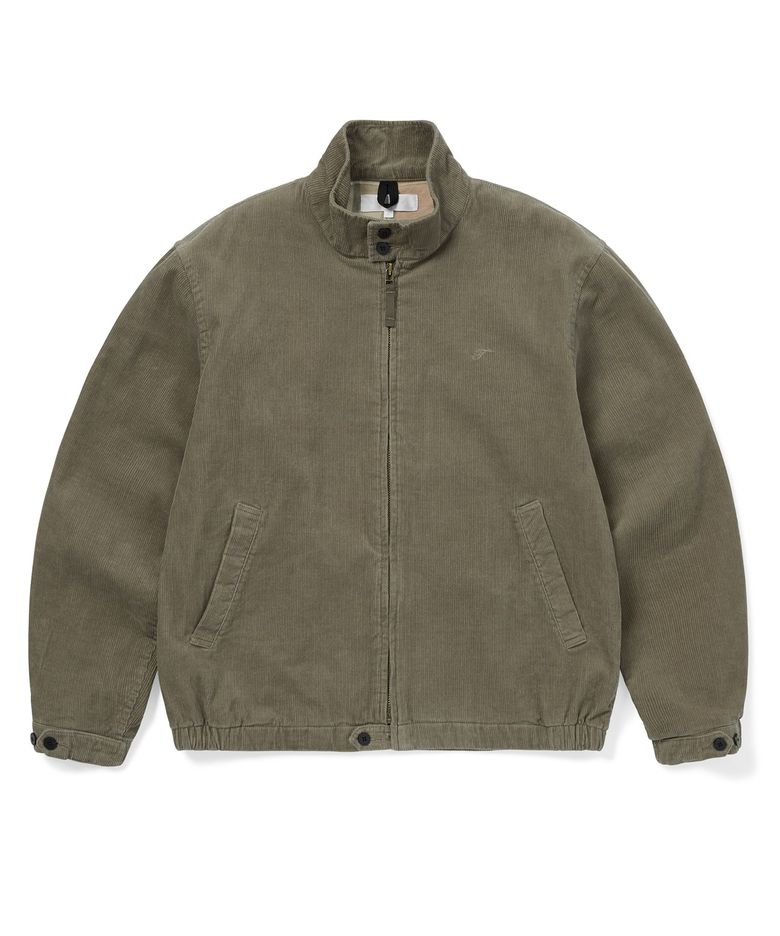 Corduroy Harrington Jacket Olive Drab
