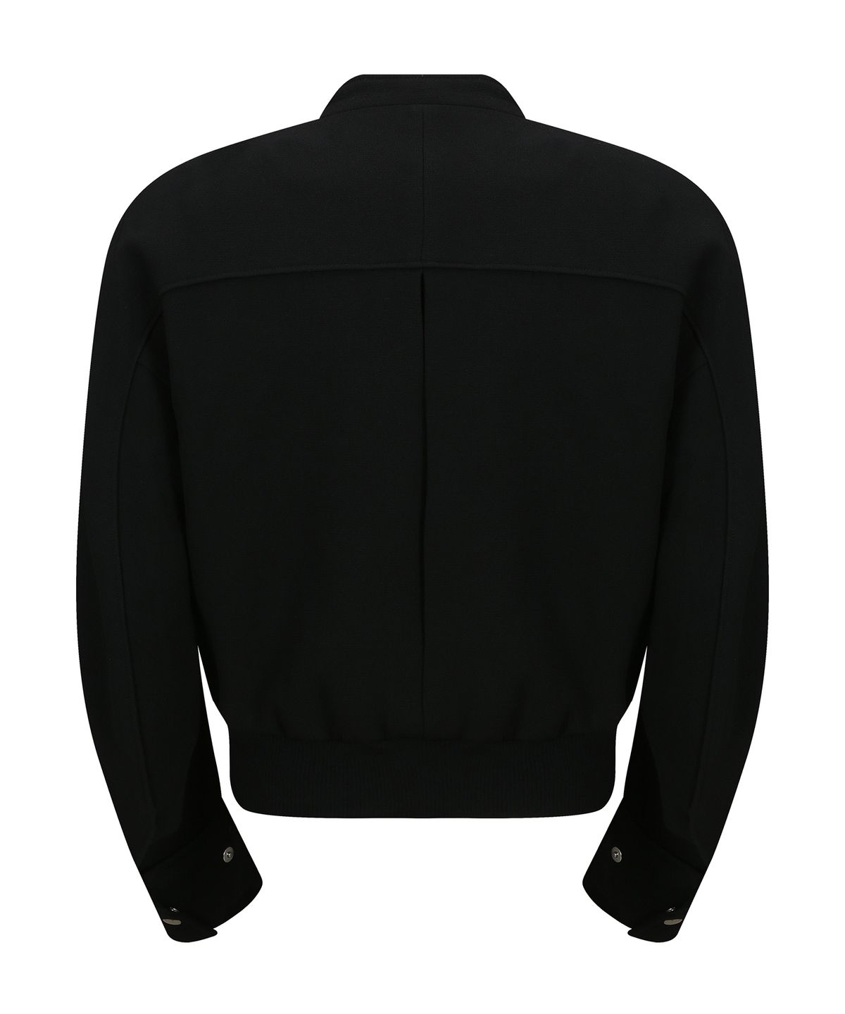 몰프(MORPH) Divided Wool Crepe Biker Blouson