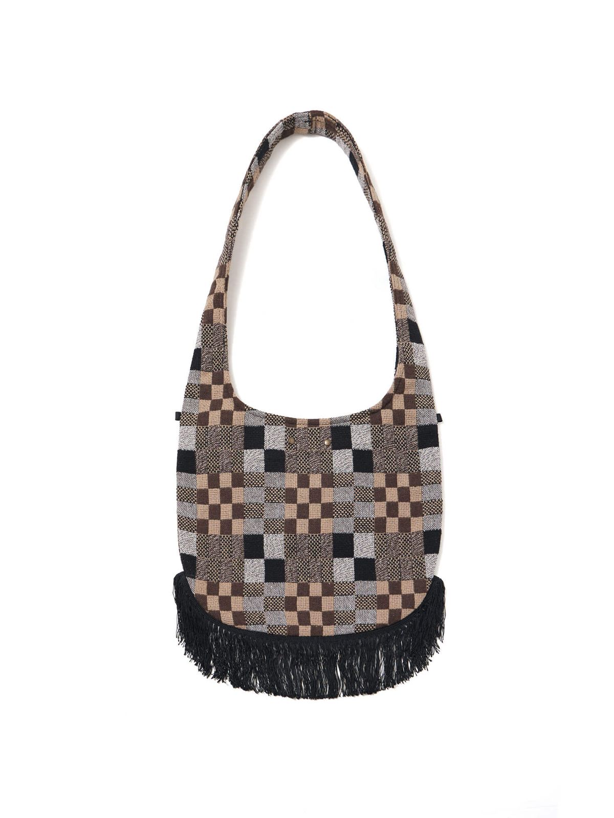 이히하(YEEHEEHAA) paradise tassel bag (check)