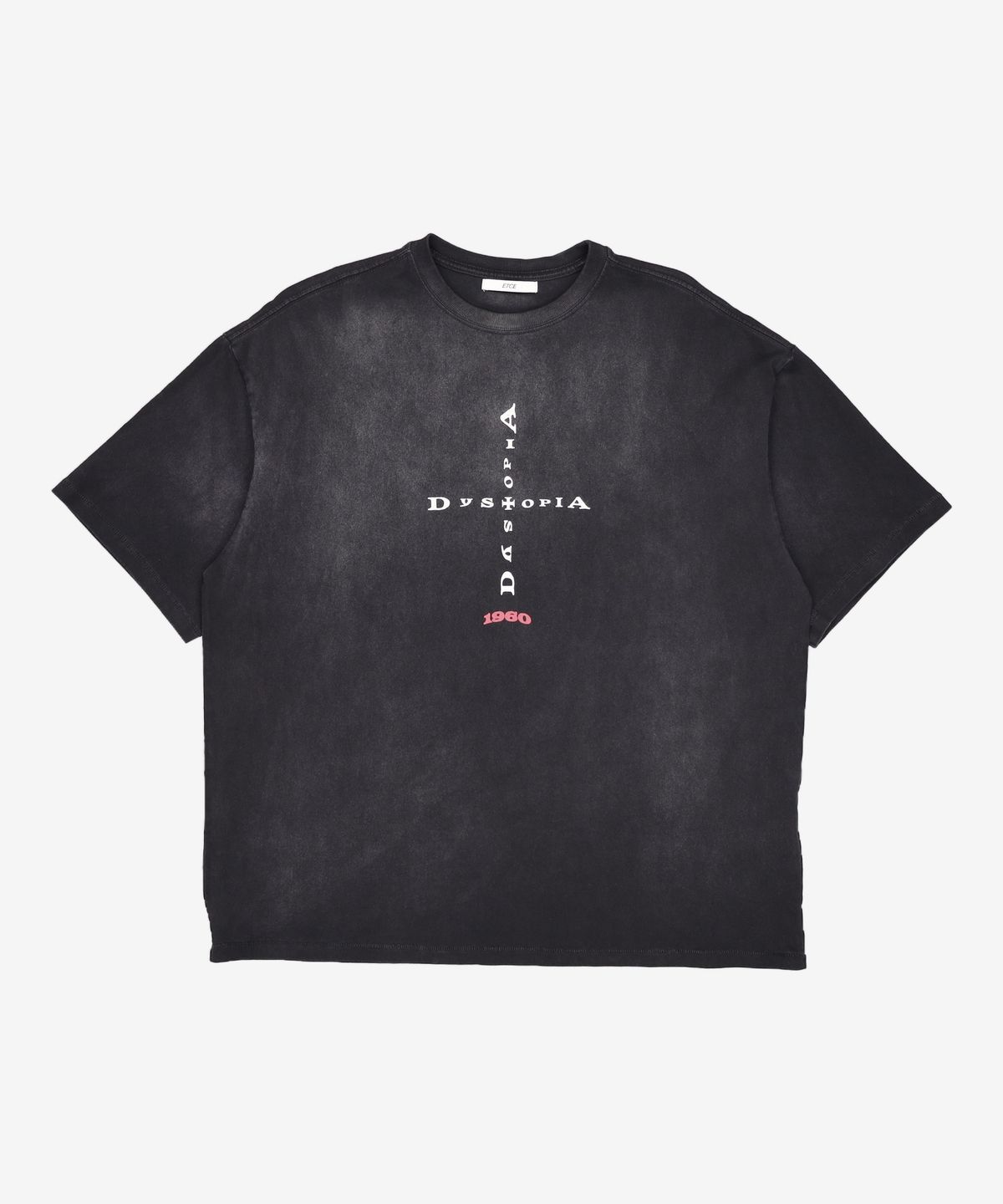 이티씨이(ETCE) CROSS DYSTOPIA TEE (GRAY) L
