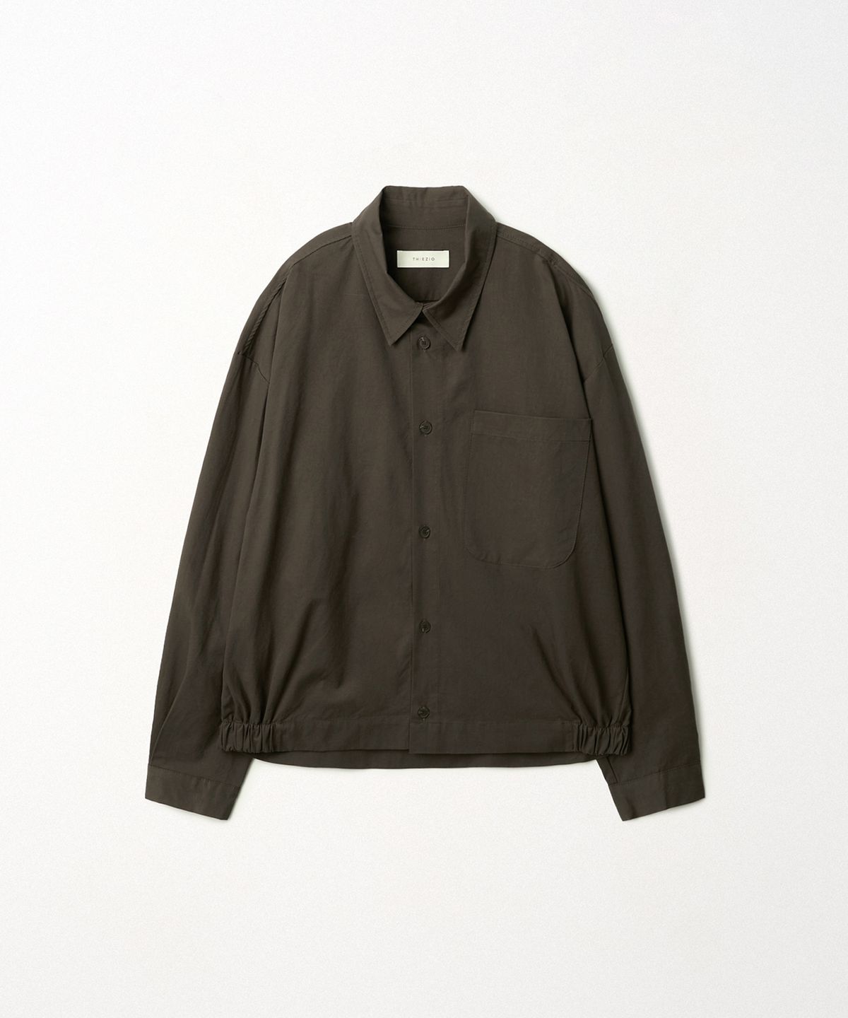 이지오(EZIO) Multi Pocket Shirt Jacket_Brown