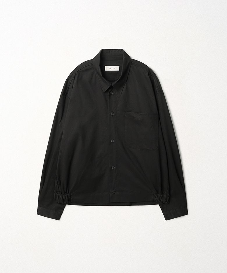 Multi Pocket Shirt Jacket_Black