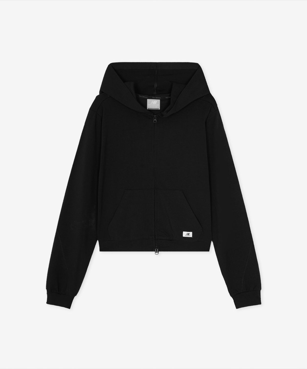뉴발란스(NEW BALANCE) NBMDG3W112 / WOMEN NB-FLOWY 후드집업 (BLACK)