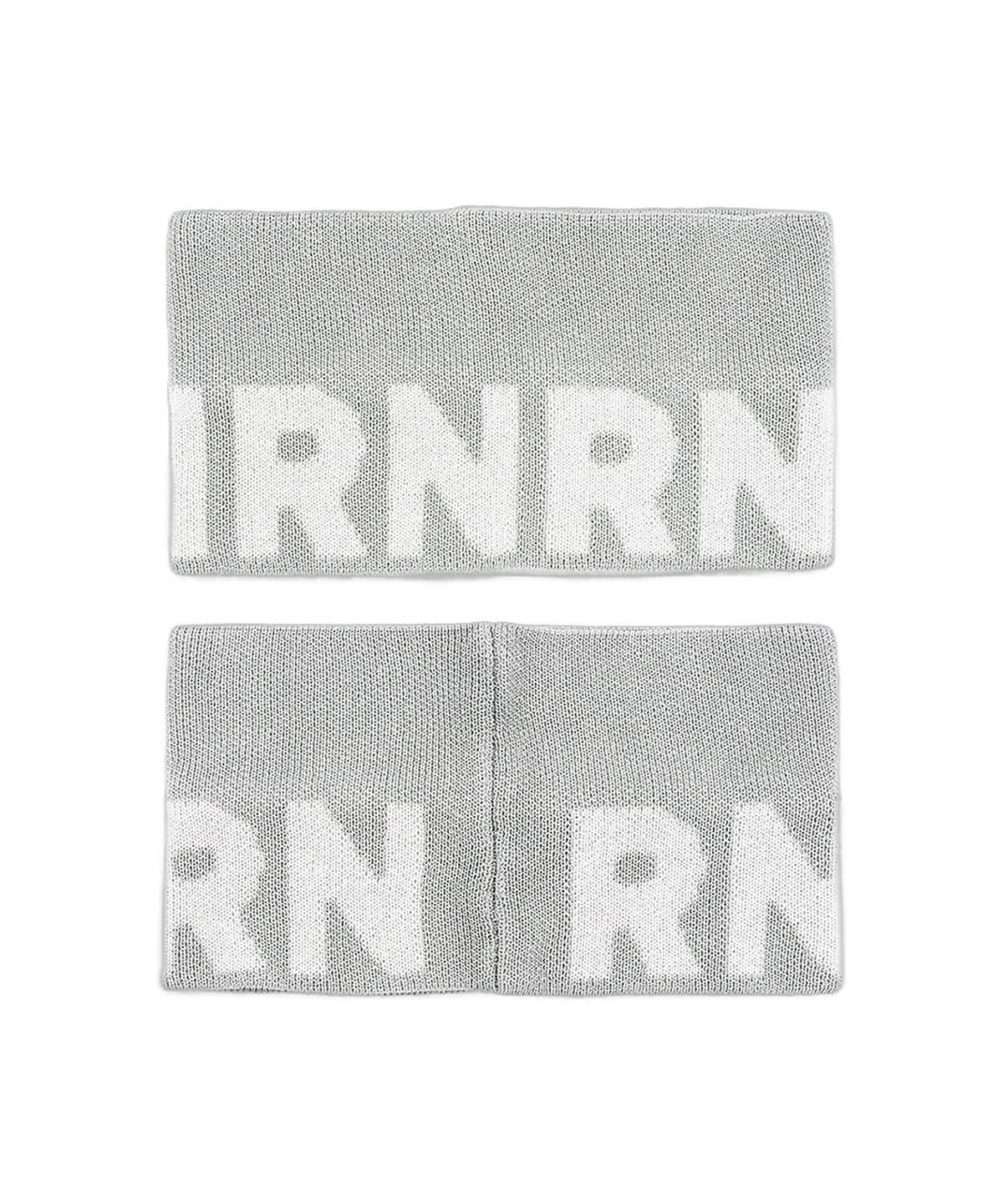알엔알엔(RNRN) 아이스 레터링 헤드밴드 세이지 화이트