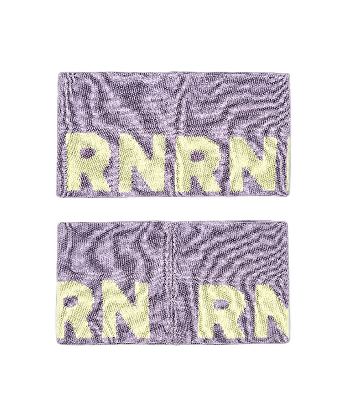 알엔알엔(RNRN) 아이스 레터링 헤드밴드 라벤더 레몬